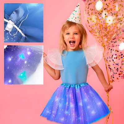 Λαμπερή φούστα LED PRINCESS