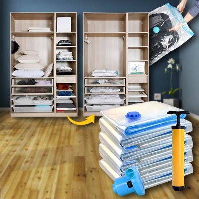 Σακούλες αποθήκευσης ρούχων με αναρρόφηση (7 τεμάχια) | VACKBAGS