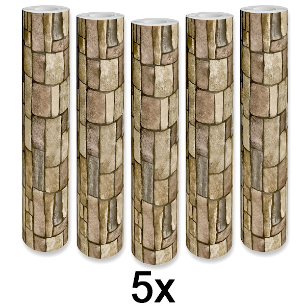 5x Κομψή 3D Ταπετσαρία – Εύκολη Μεταμόρφωση Τοίχου | WALLCORWRAP